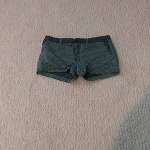 Black and white pattern shorts